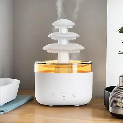 Simulation Rain Diffuser Humidifier Essential Oil Diffuser For Home Yoga SPA • $67.79