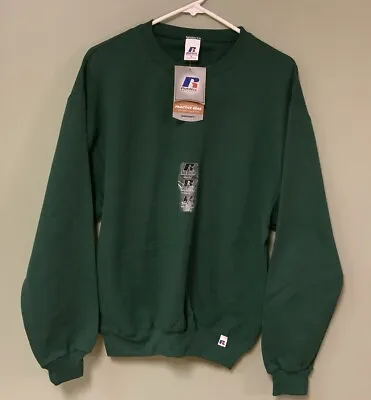 Vintage Russell Athletic Sweatshirt  Made In Mexico Dark Green Men's Medium • $16.37