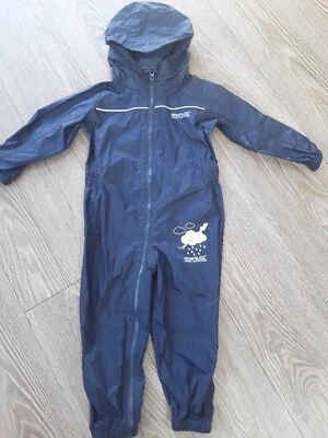 £6 • Buy Regatta Kids Splash Suit Age 2-3 Years Showerproof With Hood Great Condition 