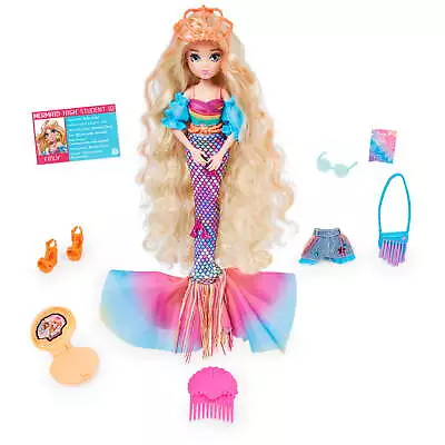 Mermaid High Finly Doll With Removable Tail Clothes & Accessories • $14.99