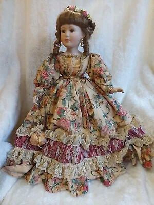 Exquisite Mundia French Porcelain Doll By  Christine Et Cecile Hannah 20 Inches • $87.14