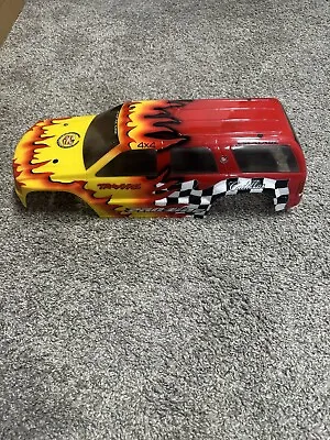 Vintage Traxxas Tmaxx Body Custom Painted • $30