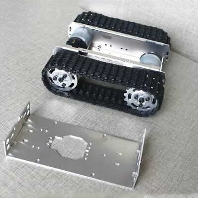Smart Robot Tank Chassis Track Crawler Chassis For WiFi Car Mechanical Arm • $55.75