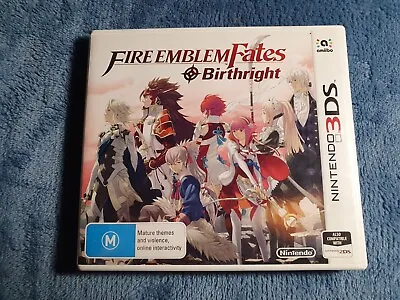 Fire Emblem Fates Birthright Nintendo 3DS Game • $85