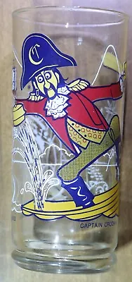 McDonalds RARE Vintage 1977 Collector's Series  CAPTAIN CROOK  Drinking Glass • $5.99