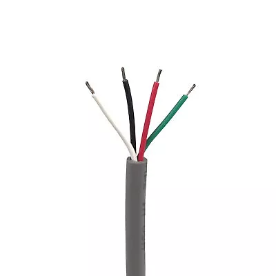 24 AWG 4 Conductor CMG Communication Cable 300V Unshielded 25 Ft Length • $40.70