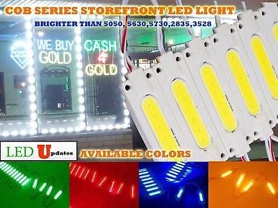 Ledupdates Storefront Led Light Cob Series Brightest + Ul Power Supply • $17.99