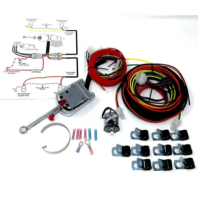 Turn Signal Switch With Complete Wiring Kit 12 Volts • $179.95