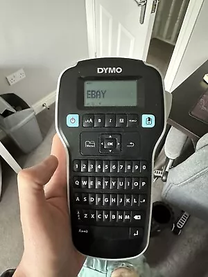 DYMO LABEL MANAGER 160 Handheld Label Maker Machine Qwerty 6 New Battery’s • £30