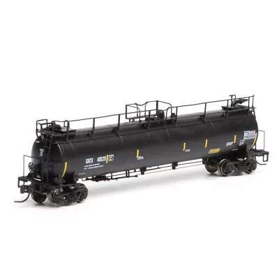 Athearn ATH15057 Tank Train Intermediate - GATX/Yellow Stripe #48620 N Scale • $39.99