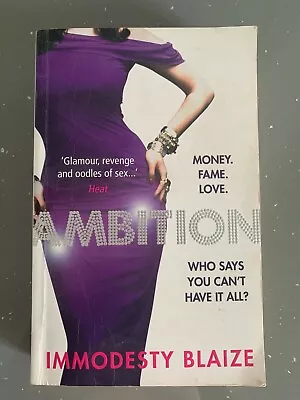 Ambition By Immodesty Blaize (Paperback 2010) • £1