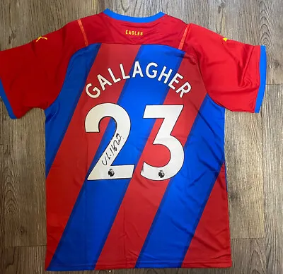 £147.99 • Buy CONOR GALLAGHER Signed CRYSTAL PALACE SHIRT COA Premier League England