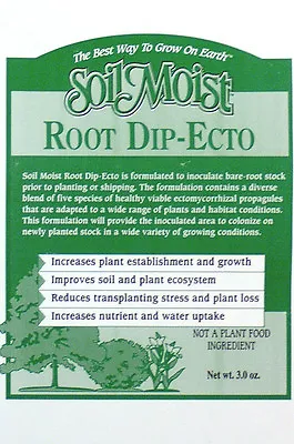 12oz Jar Soil Moist Ecto Only Mycorrhizal Root Dip Mix Treats 4000 Seedlings • $46.99