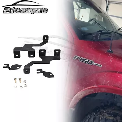 For Ford F150 SVT Raptor 10-11 12 13 14 LED Light Pod Hood Pillar Mount Brackets • $22.99