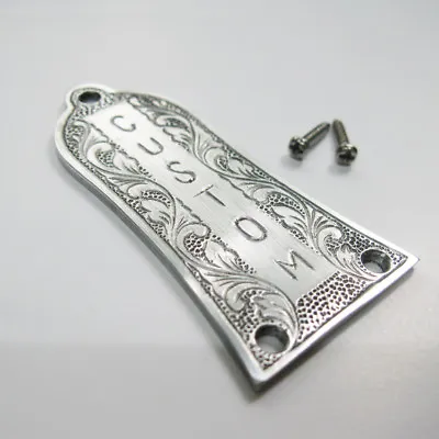 Grass Custom Handmade Aluminum Truss Rod Cover Fits Most Epiphone Guitars • $20