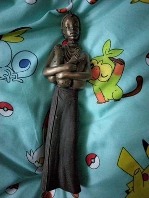 £90 • Buy Maasai Soul Journeys Safiya Her Heart Is Pure 2003 Figure Patina With Leaflet 