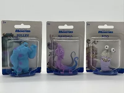 Mattel Disney Pixar Monsters Inc Figures Boo Sully And Randall Lot Of 3 Sealed • $13.39