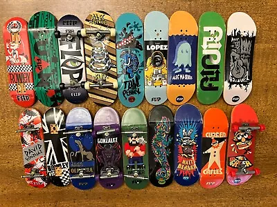 Tech Deck Lot Of 18 Finger Boards Skateboard FLIP  Used Lot • $19.99