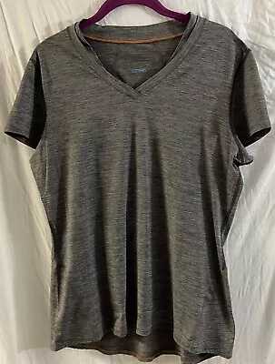 Tommie Copper Women's XL Black Cool Copper V Neck Compression Shirt PreOwned • $6.99