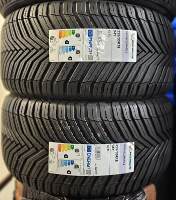 2x New Michelin Crossclimate 2 Tyres 255/35 Zr18 Xl 94y 255 35 18 2553518 C+b • $472.92