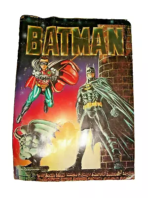 RARE 80s BATMAN & ROBIN POSTER 8 X 10 WALL ART COLLECTIBLE 1989 VINTAGE • $34.99