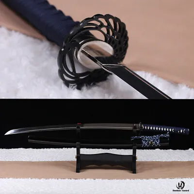  9260 Spring Steel Japanese Samurai Sword Katana Razor Sharp Blade Battle Ready. • $139