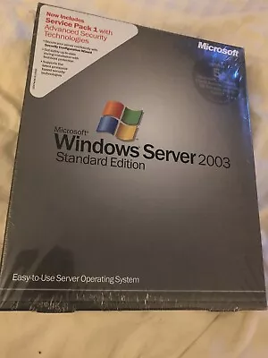 Microsoft Windows Server 2003 Standard Edition SP1 Cd 5 Cit  P73-01071 Sealed • $44