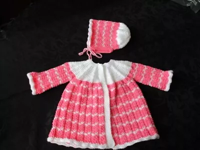 Hand Knitted Dolls Clothes 20 Inch Baby Doll - Premature Baby • £10.99