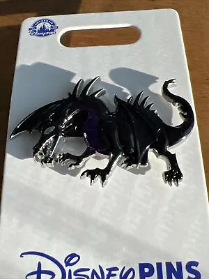 Disney 3D Sculpted Shine Maleficent Dragon 2024 Pin OE New In Hand • $1