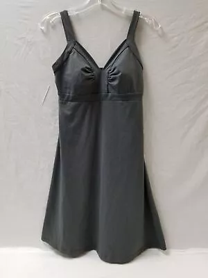 Patagonia Dark Grey Stretch Women's Athletic Mini Tank Dress Size Small^ • $7.99