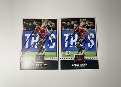 Caleb Wiley Signed Auto ATLANTA UNITED AUTOGRAPHED CARD CUSTOM MLS Soccer QTY • $7