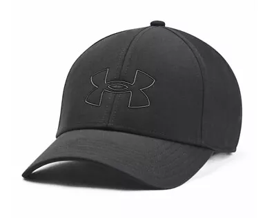 Under Armour Ua Mens Storm Driver Water Repellent Stretch Fit Hat Golf Cap • £6.99