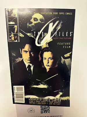 X Files Movie Adaption #1  NM Topps Comic Book Mulder Skully  Skinner 22 HH1 • $3.99