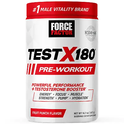 Test X180 Muscle Booster - Pre & Post Work-Out Formula Supplements，30 Servings • $34.98