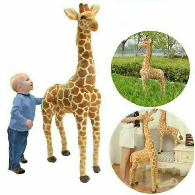 £15.99 • Buy 100cm Giraffe Plush Toy Doll Giant Large Stuffed Animals Soft Kids Xmas Gift UK