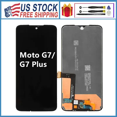 LCD Display Touch Screen Digitizer For Motorola Moto G7 XT1962/ G7 Plus XT1965 • $22.11