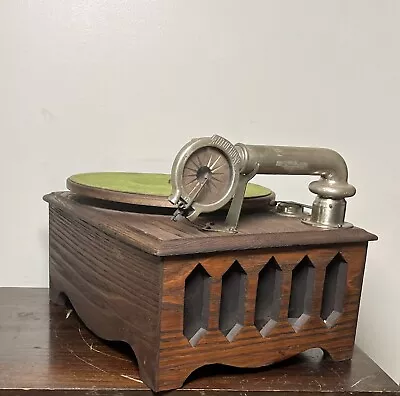 RARE Antique AUTOPHONE American Phonograph Co Record Player 1909 Multi Needle • $395
