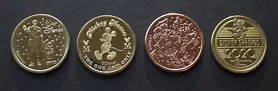 ME04 - 4 Disney Springs Medallions - Walt Mickey Mouse & Friends • $39.99