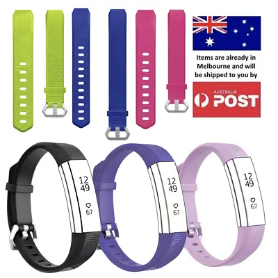 New Replacement Silicone Wrist Band Secure Buckle For Fitbit Ace Kids • $5.95