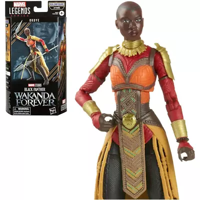 Marvel Legends Series Black Panther Okoye Wakanda Forever 6-Inch Action Figure • £11.99
