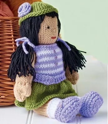 Knitting Pattern - Rag Doll Toy • £3