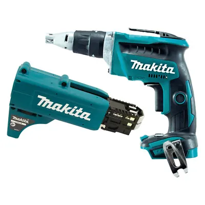 Makita DFS452Z Drywall Screwdriver 18V  Brushless Screwgun With Attachment  • £350