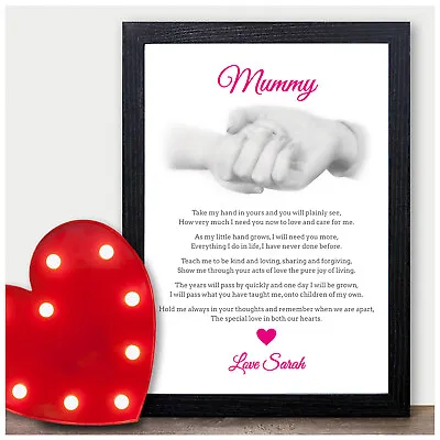 Gifts For Nanny Nan Nana Mum Mummy Personalised Birthday Poem Gifts For Her • £5.95