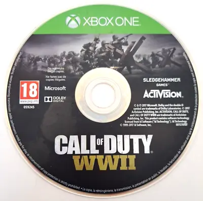 Call Of Duty: WWII - Xbox One - Game Only • £2.99