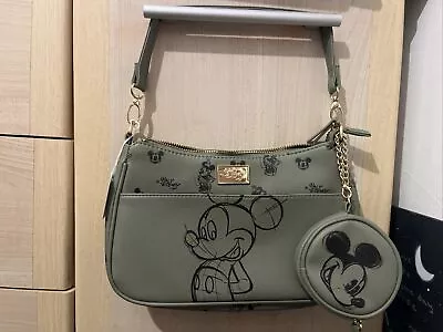 Minnie Mouse Handbag With Attachable Small Purse • £8