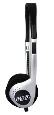 £6 • Buy Sweex HM400 Light Weight Headset Microphone Gaming Video Call Skype PC Zoom Jack