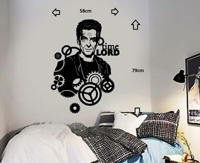 £12.99 • Buy Dr Who Peter Capaldi Time Lord Wall Sticker Icon Wall Decal Art Sticker