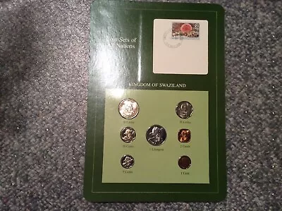 Franklin Mint Coin Sets Of All Nations Card Kingdom Of Swaziland New  • $15.99