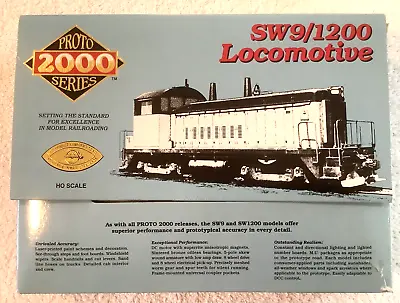 Tested! Proto 2000 Ho Gauge Sw9/1200 Norfolk And Western #3379. Original Package • $62.40