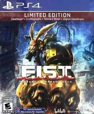 F.I.S.T.: Forged In Shadow Torch Steelbook Limited Edition PS4 Brand New Game • $27.99